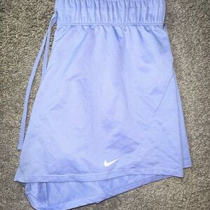 ⚡️light blue/purple ish Nike running shorts, size M⚡️